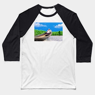 Inle Taxi. Baseball T-Shirt